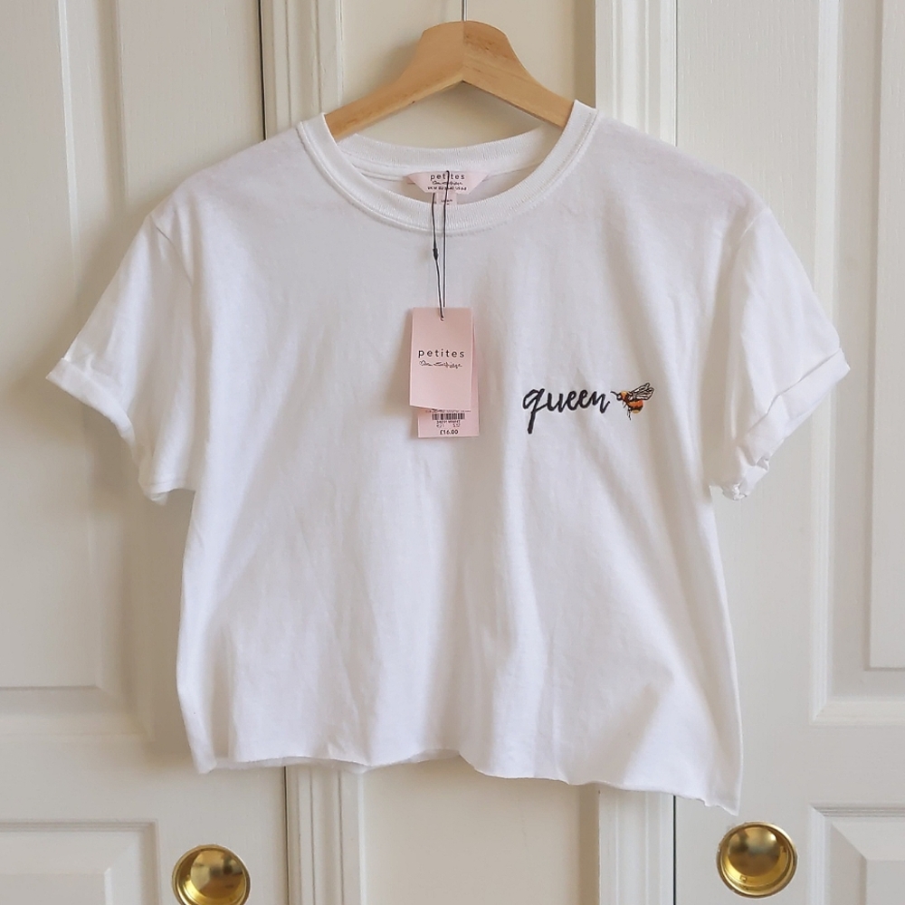 Queen Bee Embroidered Tee